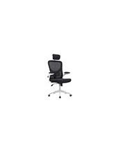 SILLA Q-CON.ERGO PALERMO MALLA BASE NYLON ALT MAX 1300X610X600 BL.NG. 2