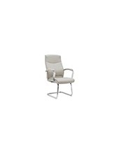 SILLA Q-CON.MODENA SIMIL PIEL B.MET.ALT MAX 1050X630X 650 GRIS 2