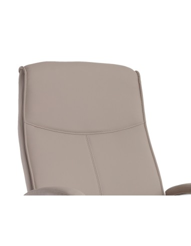 SILLA Q-CON.DIREC MODENA SIMIL PIEL B.MET.ALT MAX 1210X630X650MM GRIS