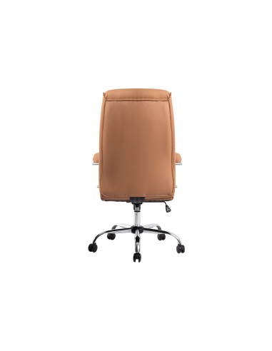 SILLA Q-CON.DIREC MODENA SIM PIEL B. MET.ALT MAX 1210X630X650MM CREMA