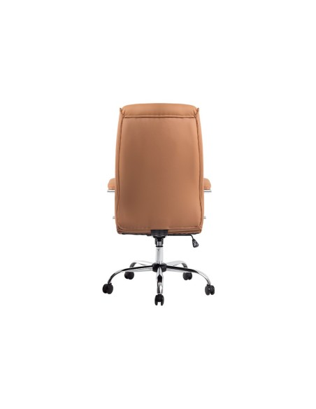 SILLA Q-CON.DIREC MODENA SIM PIEL B. MET.ALT MAX 1210X630X650MM CREMA