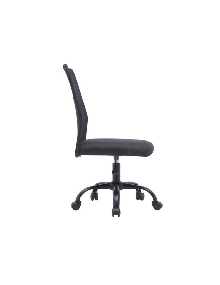 SILLA Q-CON. PARMA MALLA SIN BRAZOS ALT MAX 990X480X590 NG.