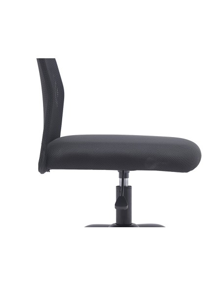 SILLA Q-CON. PARMA MALLA SIN BRAZOS ALT MAX 990X480X590 NG.