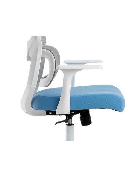 SILLA Q-CON.LUCCA MALLA BASE MET.ALT MAX 1090X700X650 BL.GRIS AZ.