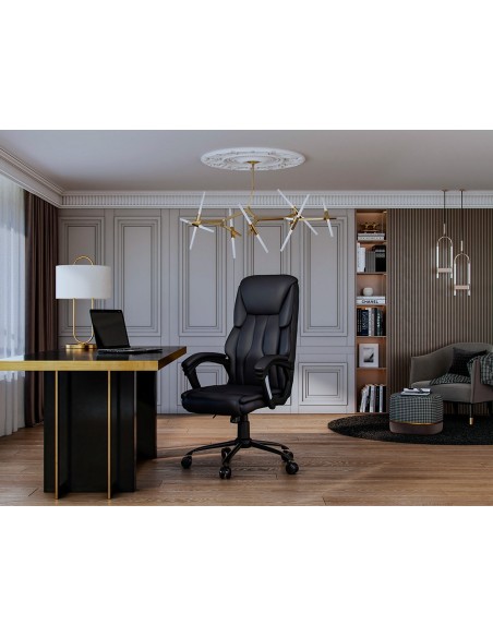 SILLA Q-CON.DIREC BOLZANO SIM PIEL BASE MET.ALT MAX 1260X650X730MM NG