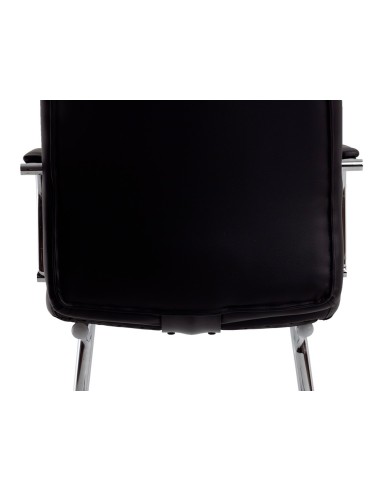 SILLA Q-CON. PIA VE SIMIL PIEL BASE MET.ALT MAX 1050X610X680 NG.