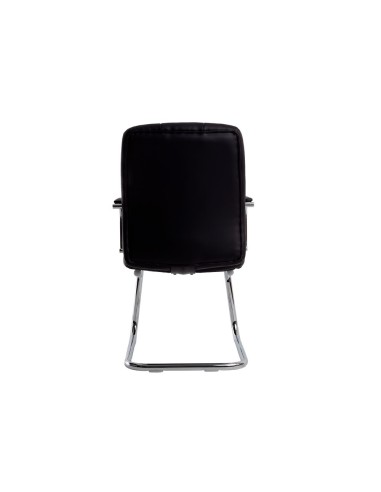 SILLA Q-CON. PIA VE SIMIL PIEL BASE MET.ALT MAX 1050X610X680 NG.