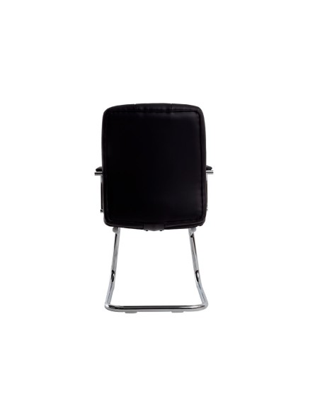 SILLA Q-CON. PIA VE SIMIL PIEL BASE MET.ALT MAX 1050X610X680 NG.