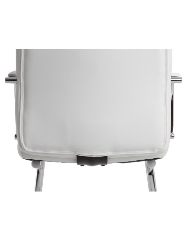 SILLA Q-CON.  PIA VE SIMIL PIEL BASE MET.ALT MAX 1050X610X680 BL.