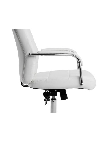 SILLA Q-CON.DIREC PIAV E SIM PIEL BASE MET.ALT MAX 1250X610X700MM BL.