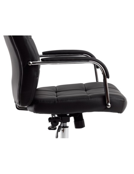 SILLA Q-CON.DIREC PIAV SIMIL PIEL BASE MET.ALT MAX 1250X610X700MM NG.