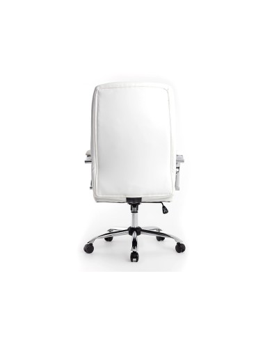 SILLA Q-CON.DIREC VERONA SIM PIEL BASE MET.ALT MAX 1210X650X730MM BL.