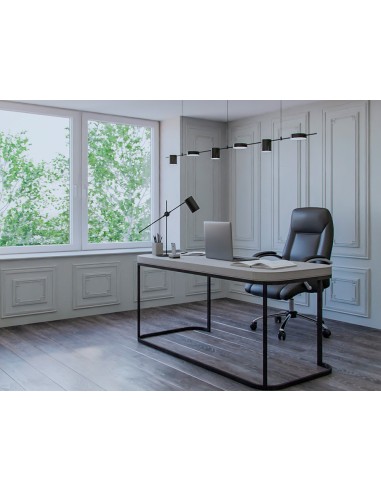 SILLA Q-CON.DIRECCION VERONA SIMIL PIEL BASE MET. ALT1210X650X730MM