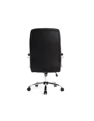 SILLA Q-CON.DIRECCION VERONA SIMIL PIEL BASE MET. ALT1210X650X730MM