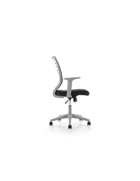 SILLA RD OFICINA B/REG. EST.GRIS RESPALDO MALLA ASIENTO IGNIFUGA NG.