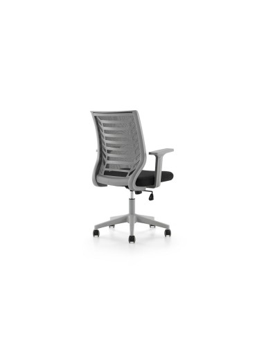 SILLA RD OFICINA B/REG. EST.GRIS RESPALDO MALLA ASIENTO IGNIFUGA NG.
