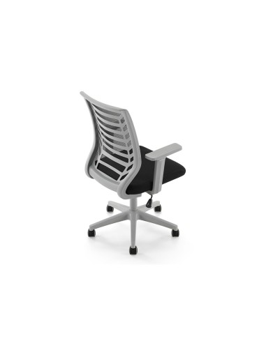 SILLA RD OFICINA B/REG. EST.GRIS RESPALDO MALLA ASIENTO IGNIFUGA NG.