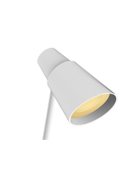 LAMPARA OFICINA Q-CON.SOBREMESA ABS TACTIL 6W 32 LED 330LM BL.