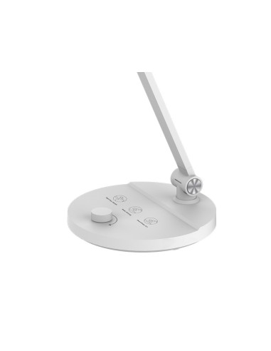 LAMPARA OFICINA Q-CON.SOBREMESA PRO.ABS 80 LEDS 7 W INTERRUPTOR BL.