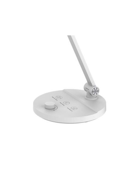 LAMPARA OFICINA Q-CON.SOBREMESA PRO.ABS 80 LEDS 7 W INTERRUPTOR BL.