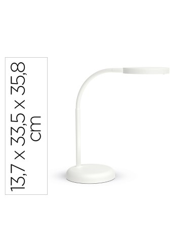 LAMPARA ESCRITORIO MAUL LED JOY BL.137X335X358MM