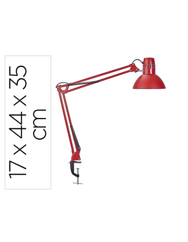 LAMPARA ESCRITORIO MAUL STUDY PINZA RJ. 170X440X350MM