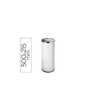 PARAGUERO METALICO 301 BLANCO MEDIDA 50X21.5 AROS CROMO 2