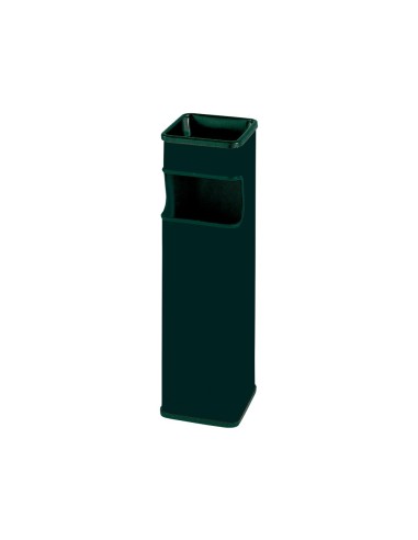 CENICERO PAPELERA CUADRADO 403NEGRO METALICO MEDIDA 65X18X18 CM