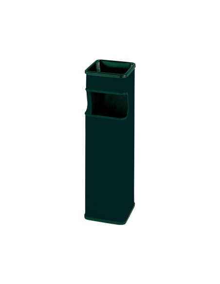 CENICERO PAPELERA CUADRADO 403NEGRO METALICO MEDIDA 65X18X18 CM