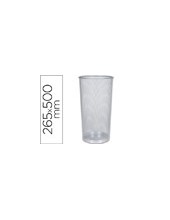 PARAGUERO METALICO Q-CON.KF00828 REJILLA PLATA 265 DIAMETRO X 500 MM 2