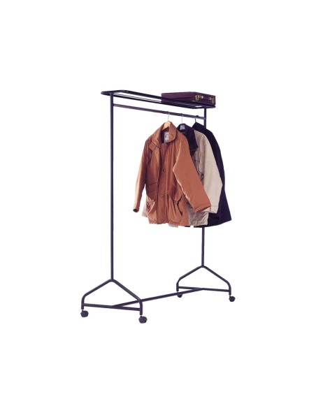 VESTIDOR PORTATIL C/REPISA CAP.40 PERCHAS