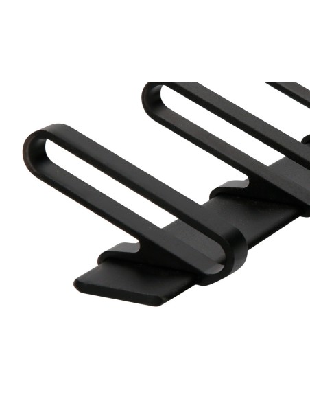 PERCHERO  PARED METALICO 5 COLGADORES NG.430X88X55MM