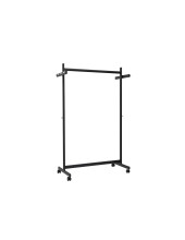 PERCHERO MAUL SAMBA 10 COLGADORES CABALLETE RUEDAS NG.116X508X1725MM