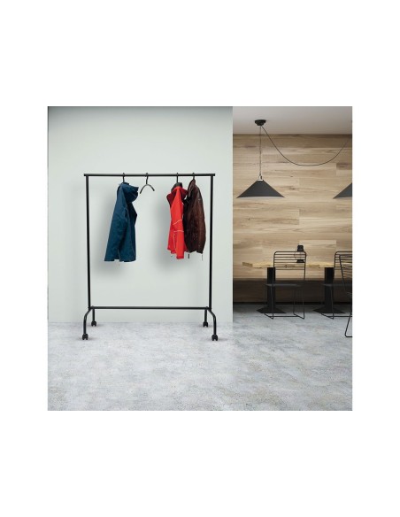 PERCHERO MAUL LIMBO CABALLETE EXTENSIBLE RUEDAS NG.1270X505X1570MM