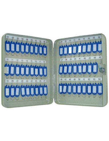 ARMARIO METALICO PORTALLAVES Q-CON.300X240X60 MM 54 LLAVES