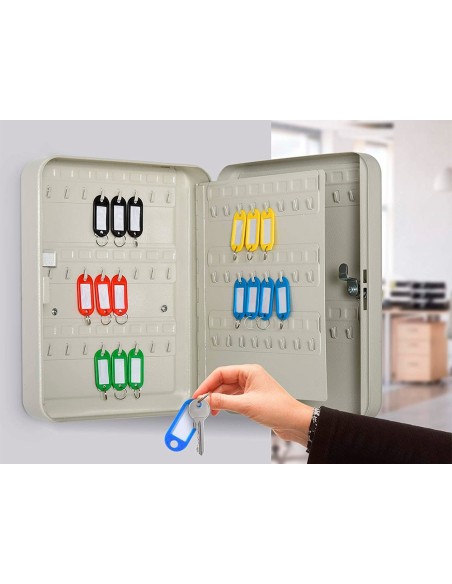 ARMARIO METALICO PORTALLAVES Q-CON.370X280X80 MM 140 LLAVES