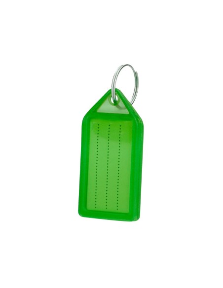 LLAVERO PORTAETIQUETAS Q-CON.COMP. VE. CAJA 40 UD.