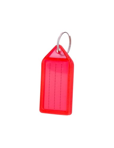 LLAVERO PORTAETIQUETAS Q-CON.COMP. RJ. CAJA 40 UD.