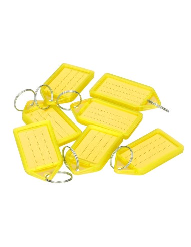 LLAVERO PORTAETIQUETAS Q-CON.COMP. AM. CAJA 40 UD.