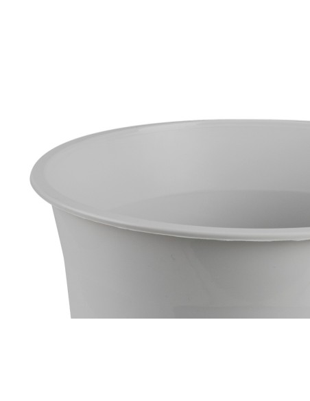 PAPELERA PLAST.Q-CON.GRIS OPACO 13LT.DIM. 275X285MM