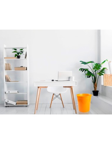 PAPELERA PLAST.Q-CON.NJ. TRANS.13LT.DIM. 275X285MM