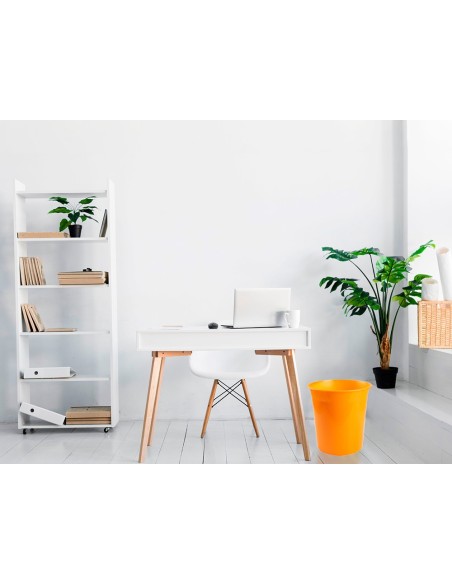 PAPELERA PLAST.Q-CON.NJ. TRANS.13LT.DIM. 275X285MM