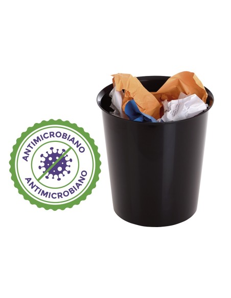 PAPELERA PLASTICO ARCHIVO 2000 ANTIMICROBIANA NG.16LT.290X310MM