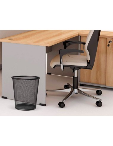 PAPELERA METALICA Q-CON.-REJILLA 205X210X150 MM