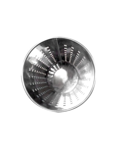 PAPELERA METALICA GY9903 PERFORADA CROMADA 250X325 MM