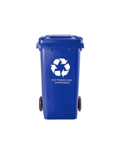 CONTENEDOR PLASTICO Q-CON. CAP. 100 LITROS AZUL 800X510X525 MM C/RUED