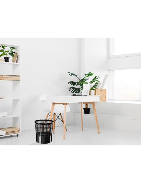 PAPELERA PLASTICO CEP ECOLINE REJILLA NG.30X30X31,7 CM