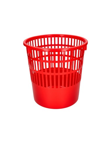 PAPELERA PLAST.Q-CON.15LT.RJ. 285X290MM