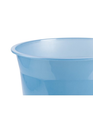 PAPELERA PLAST. CEL. TRANS.13LT.275X285MM