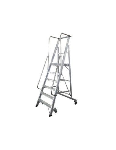 ESCALERA MOVIL KTL ALUMINIO PLATAFORMA PLEGABLE 6 PEL. SERIE 2XL-S